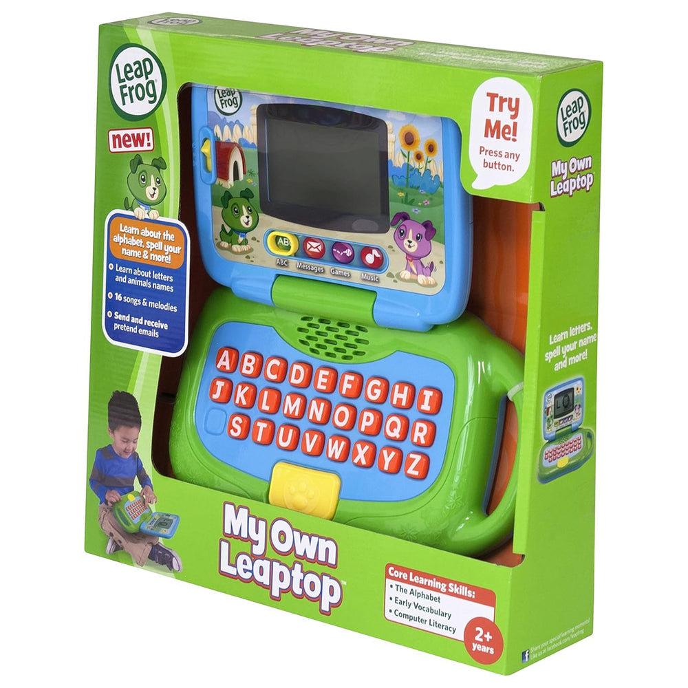 My Own Laptop - Green, Educational Toys, Chase Value, Chase Value