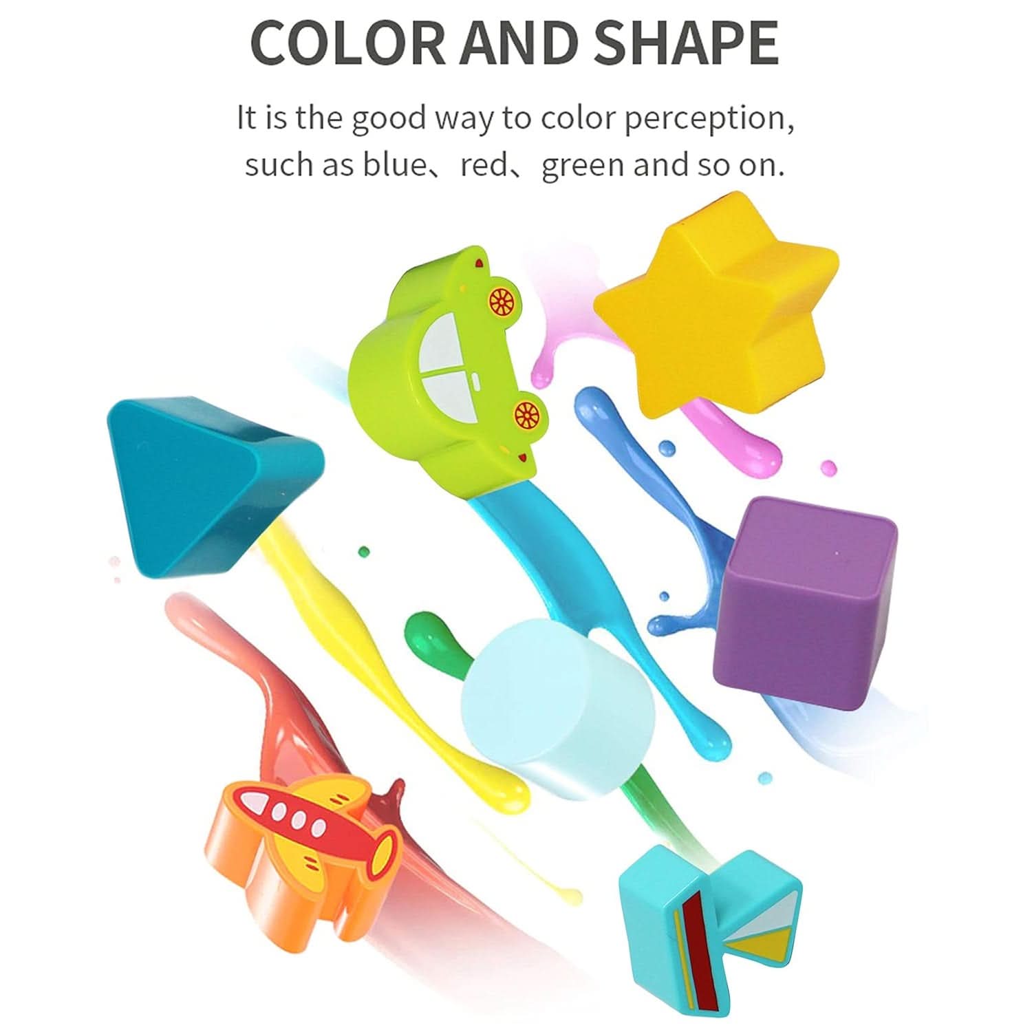 Huanger Shape Recognition Musical Toy - Multi Color, Musical Toys, Chase Value, Chase Value