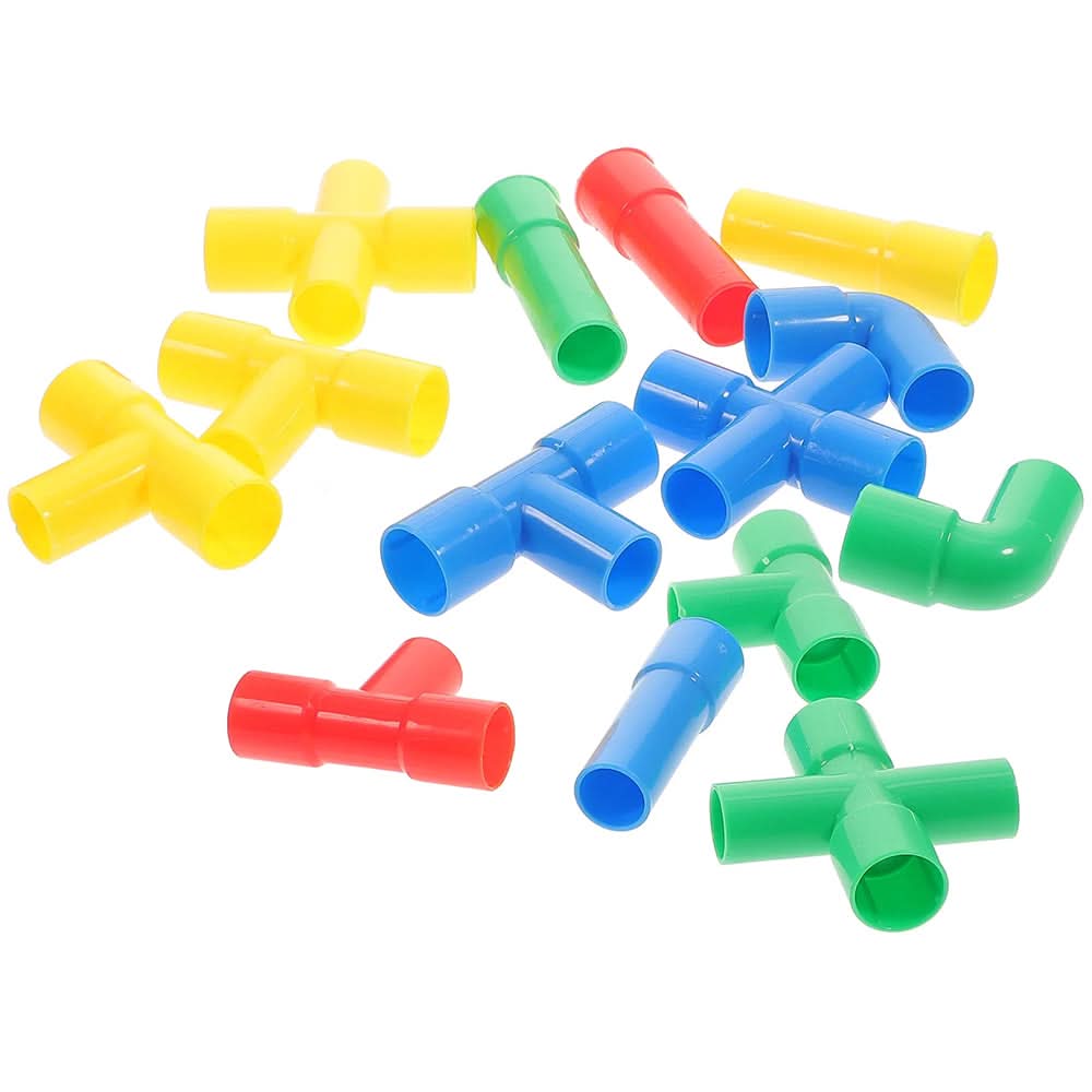 Colorful Creative Pipe Puzzles  - Multi Color, Educational Toys, Chase Value, Chase Value