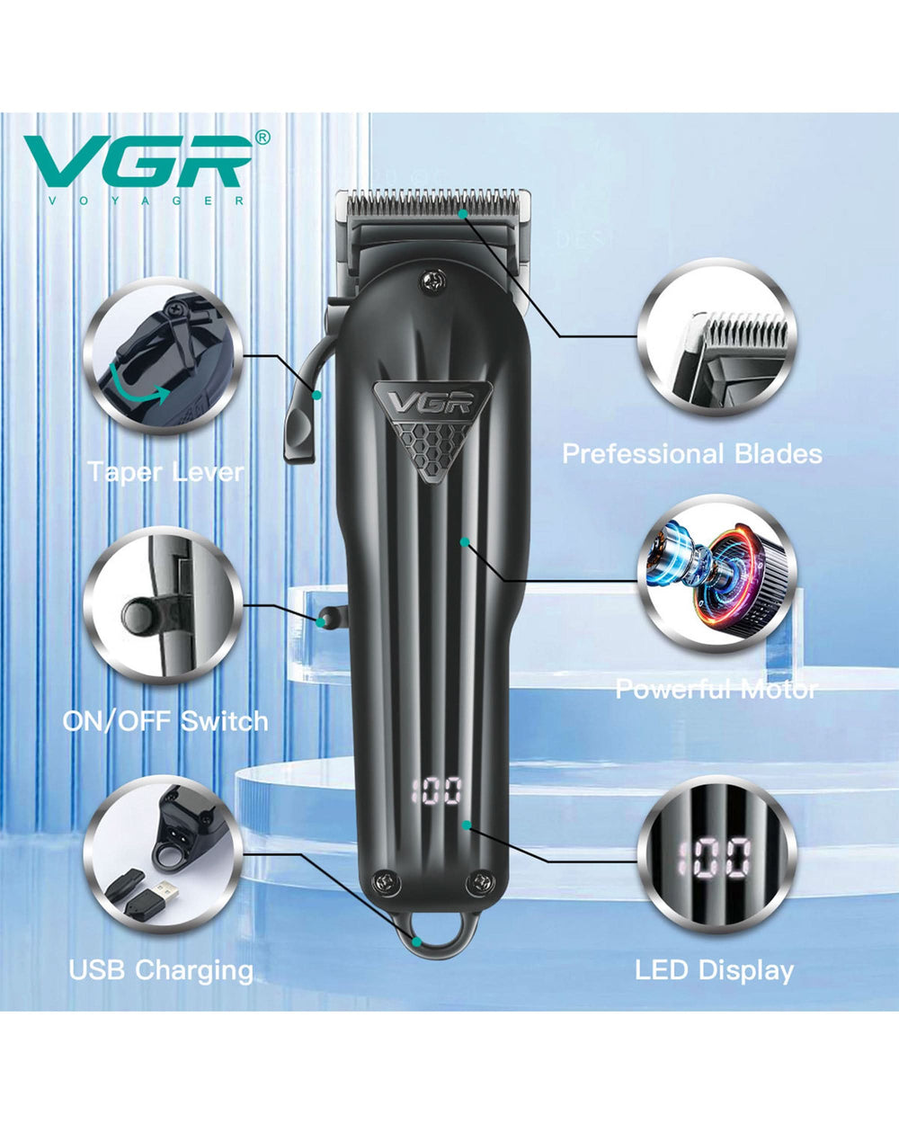Cordless Hair Clipper, Shaver & Trimmers, Chase Value, Chase Value