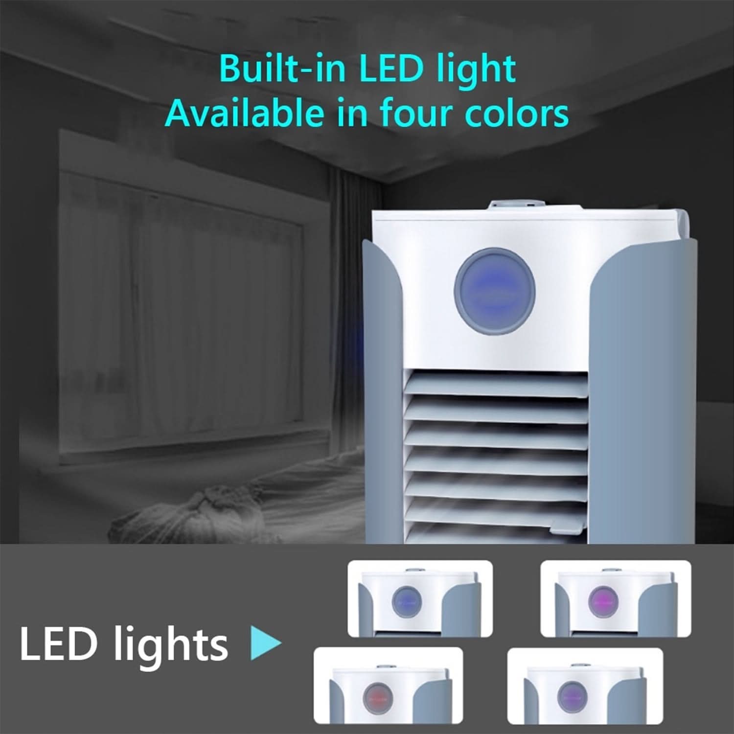 Mini Air Conditioner Cooler USB Charging Portable Air Conditioner Fan, Rechargeable Fan, Chase Value, Chase Value