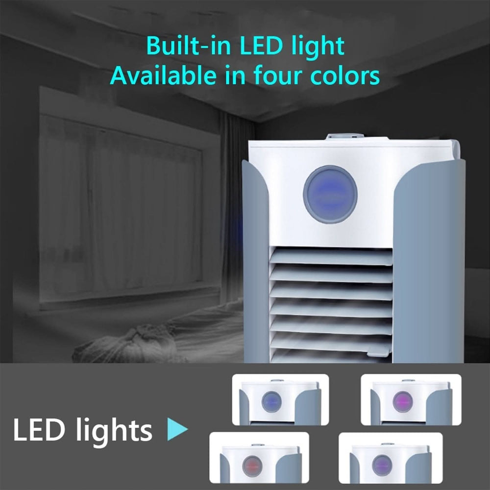 Mini Air Conditioner Cooler USB Charging Portable Air Conditioner Fan, Rechargeable Fan, Chase Value, Chase Value