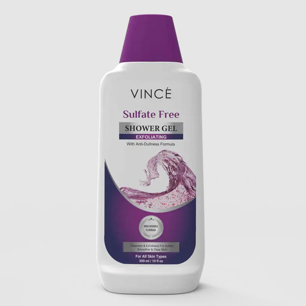 Vince Shower Gel Exfoliating 300 ml, Shampoo & Conditioner, Vince, Chase Value