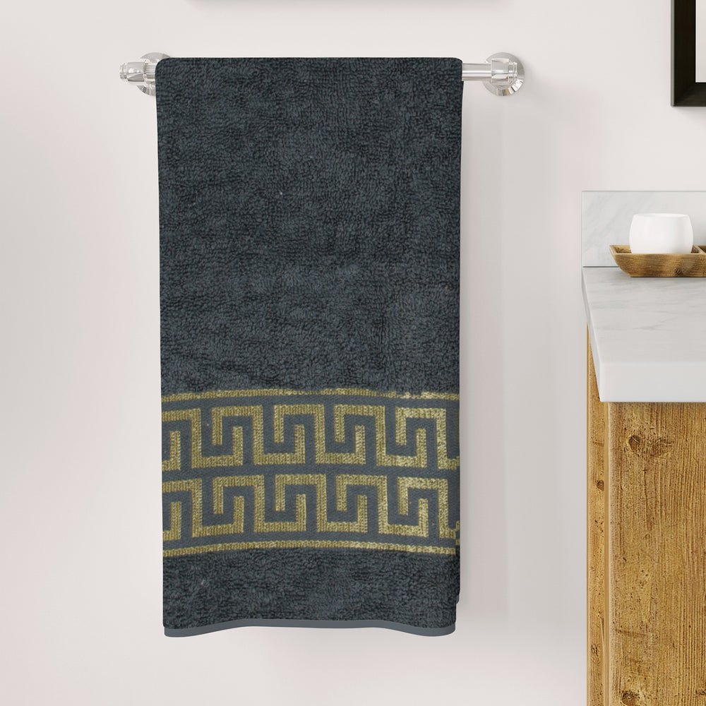Face Towel Greek Border, Face Towels, Chase Value, Chase Value