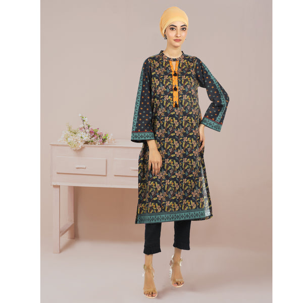 Eminent Women's Digital Printed Un-stitched Kurti - Ew24Lpus1P04