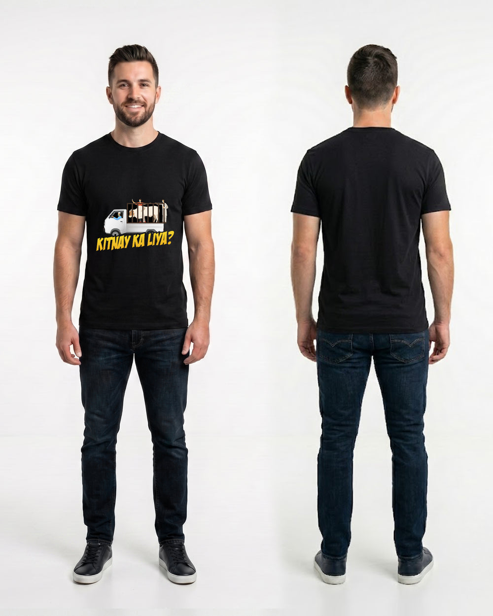 Valuable Men's Half Sleeves Printed T-shirt, Men's T-Shirts & Polos, Valuables, Chase Value