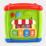 Huanger Fancy Cube With Light & Music - Multi Color, Musical Toys, Chase Value, Chase Value