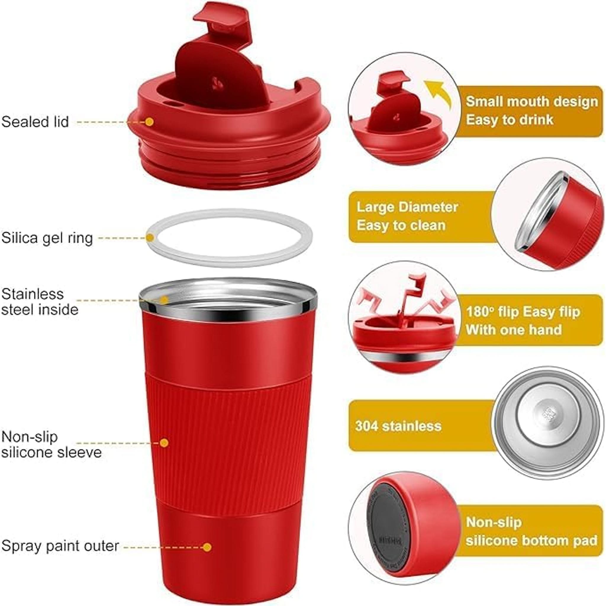 Vaccum Cup S.S, Thermos & Mug, Chase Value, Chase Value
