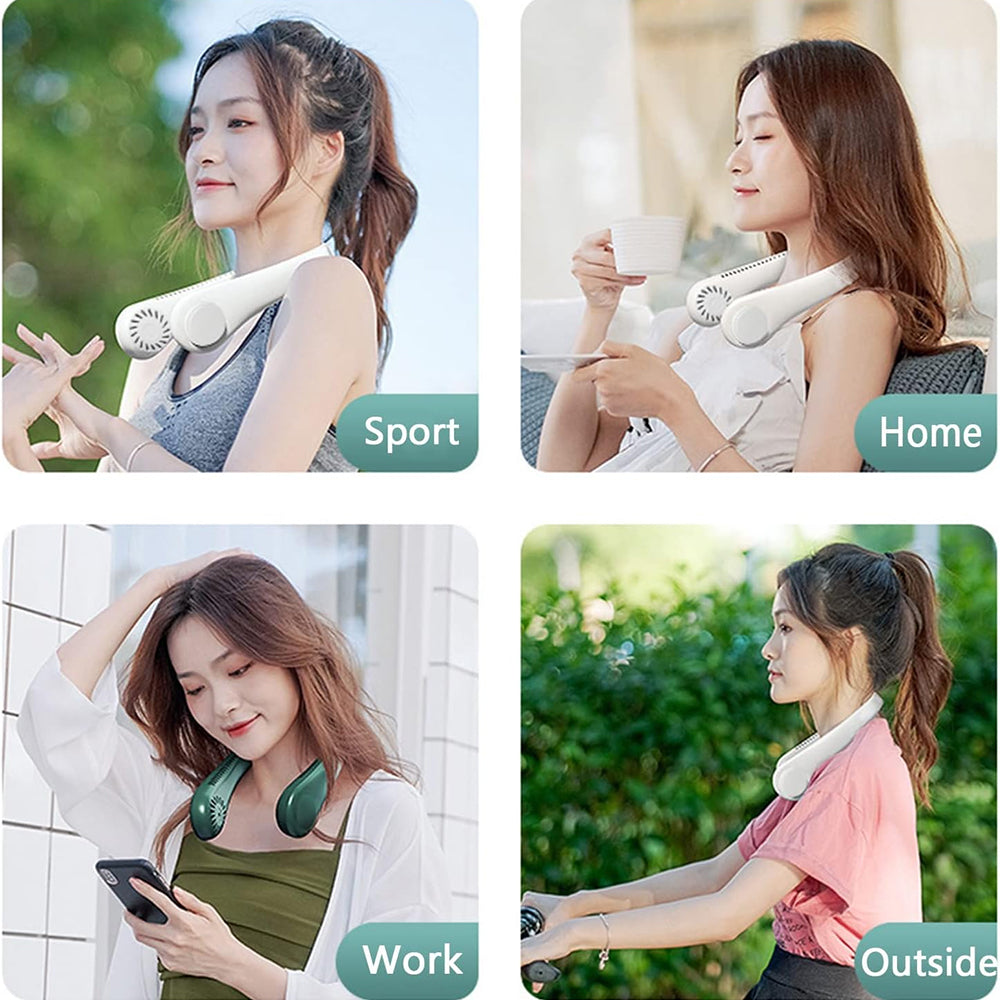 Sogo Rechargeable Hanging Neck Fan JPN-1020, Rechargeable Fan, Sogo, Chase Value