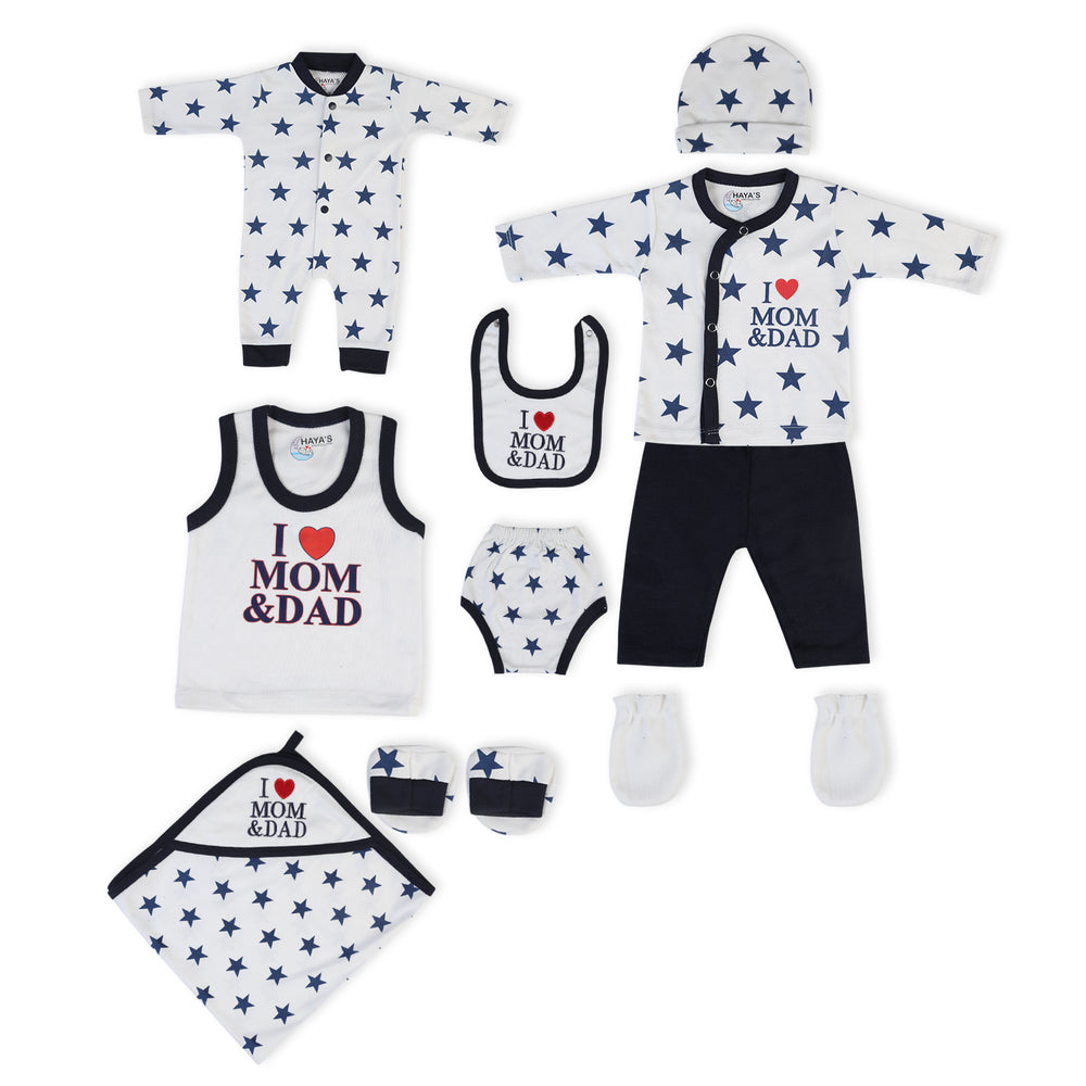 Newborn 10Pcs Gift Set Star, Newborn Gift Set, Chase Value, Chase Value