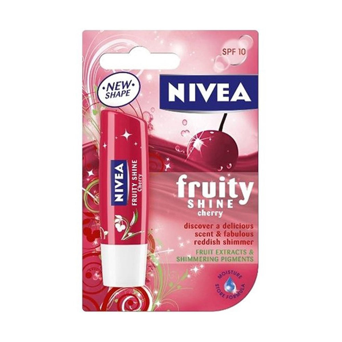 Labello Lip Balm Fruity Cherry 4.8Gm, Lip Gloss & Balm, Nivea, Chase Value