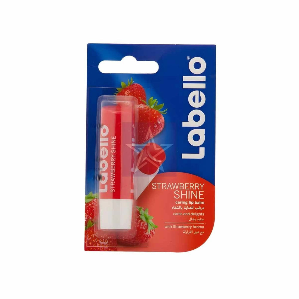 Labello Lip Balm Strawberry Shine 4.8Gm, Lip Gloss & Balm, Labello, Chase Value