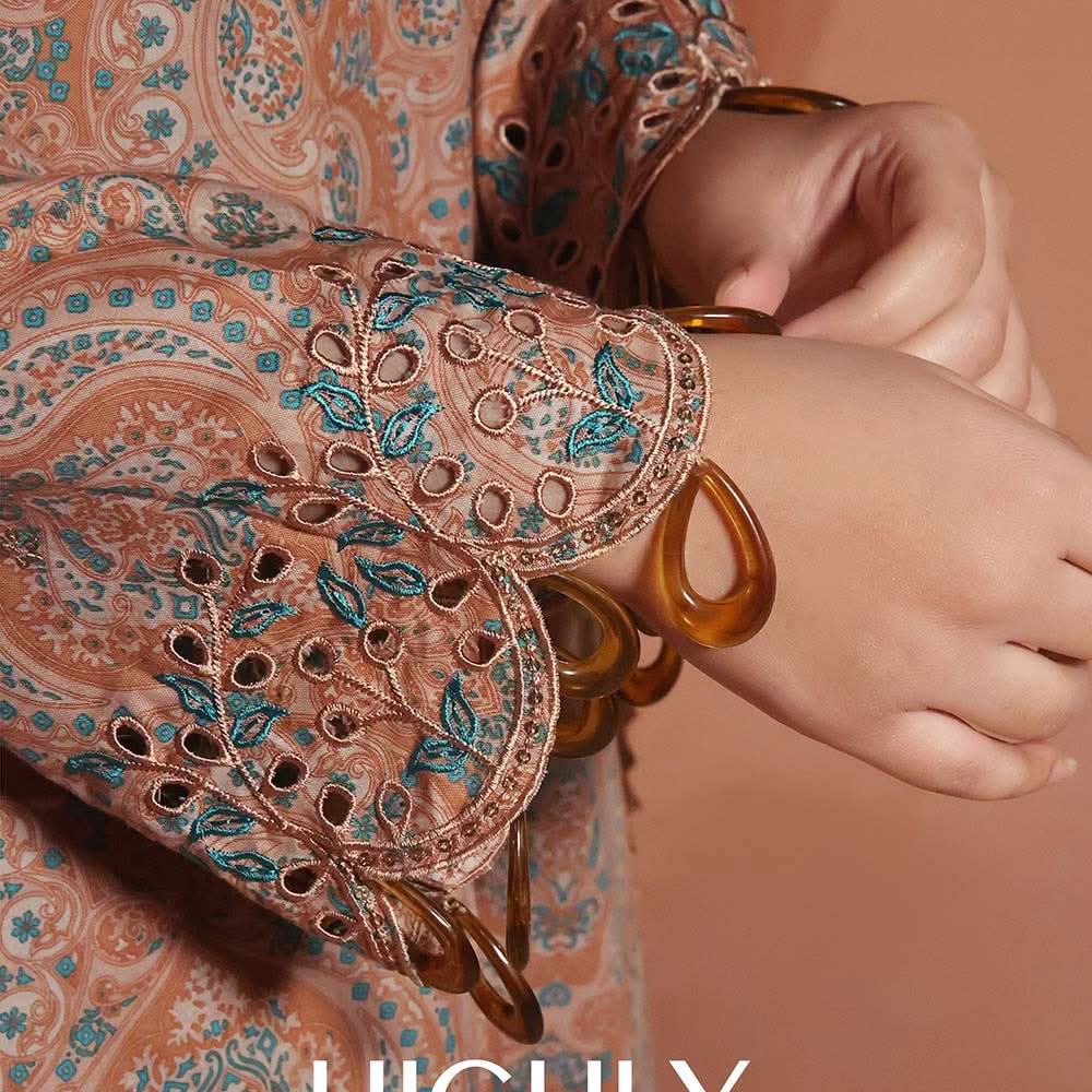 Aiza & Momina Digital Printed Chikankari Embroidered Unstitched 3Pcs Suit - 41, Women, 3Pcs Shalwar Suit, VS Textile, Chase Value