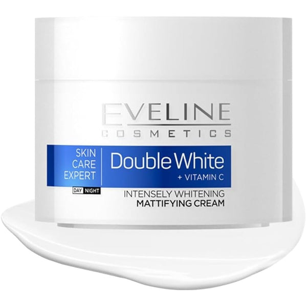 Eveline Double White Mattifying Cream Day & Night 50Ml