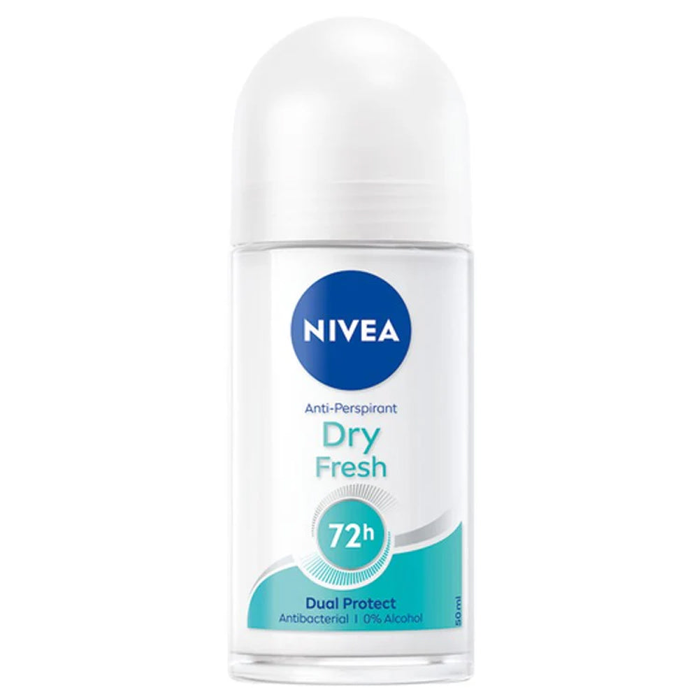 Nivea Women Roll On Dry Fresh 50ml, Body Roll On & Sticks, Nivea, Chase Value