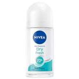 Nivea Women Roll On Dry Fresh 50ml, Body Roll On & Sticks, Nivea, Chase Value