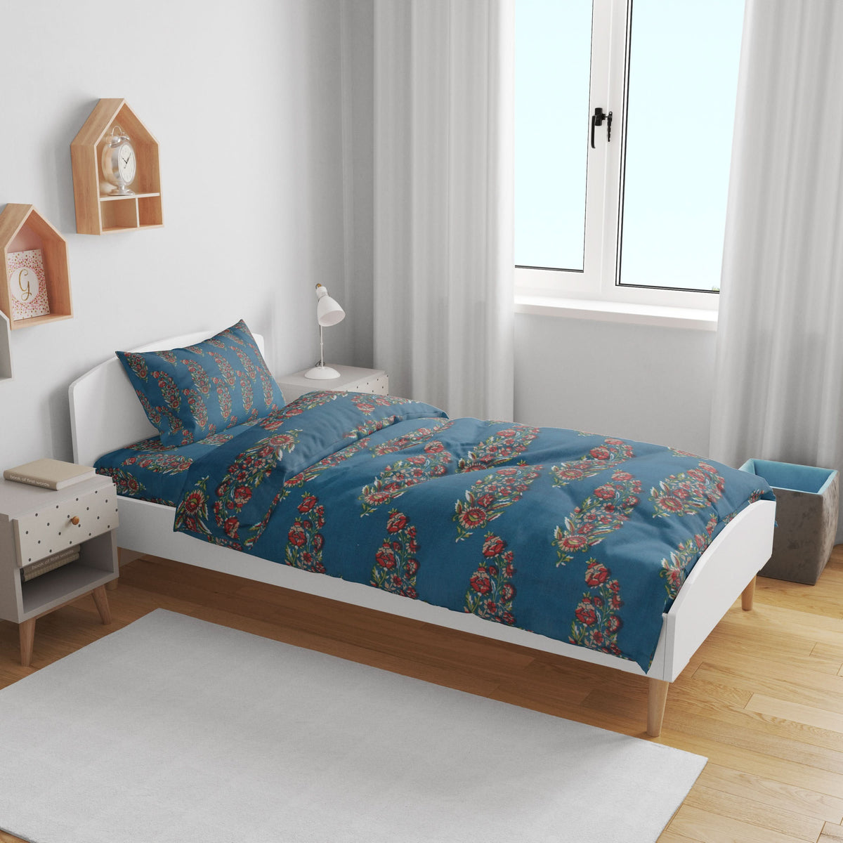 Valueable Exclusive Satin 2Pcs Single Bedsheet, Single Size Bed Sheet, Chase Value, Chase Value