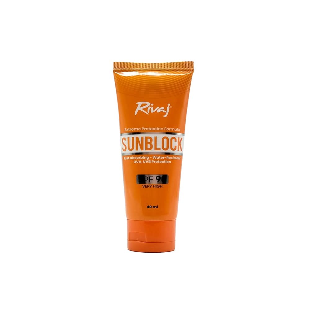 Rivaj Sun Block SPF-90 40ml, Sunscreens, Rivaaj, Chase Value