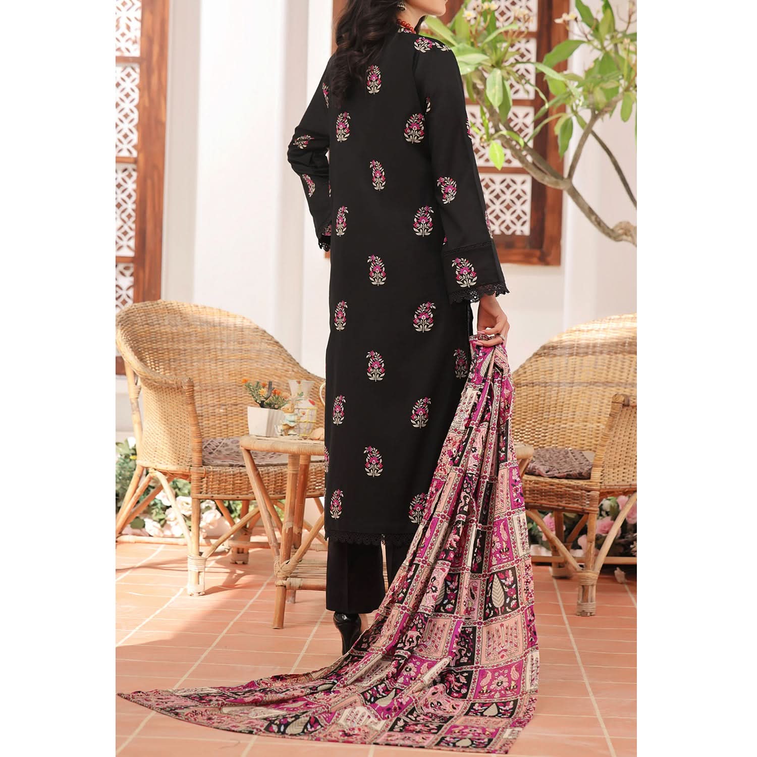 Sufinas By VS Textile Lawn Printed Unstitched 3 Pec Suit - 1140, Women, 3Pcs Shalwar Suit, VS Textile, Chase Value