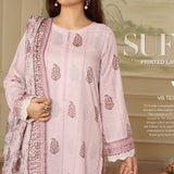 Sufinas By VS Textile Lawn Printed Unstitched 3 Pec Suit - 1141, Women, 3Pcs Shalwar Suit, VS Textile, Chase Value