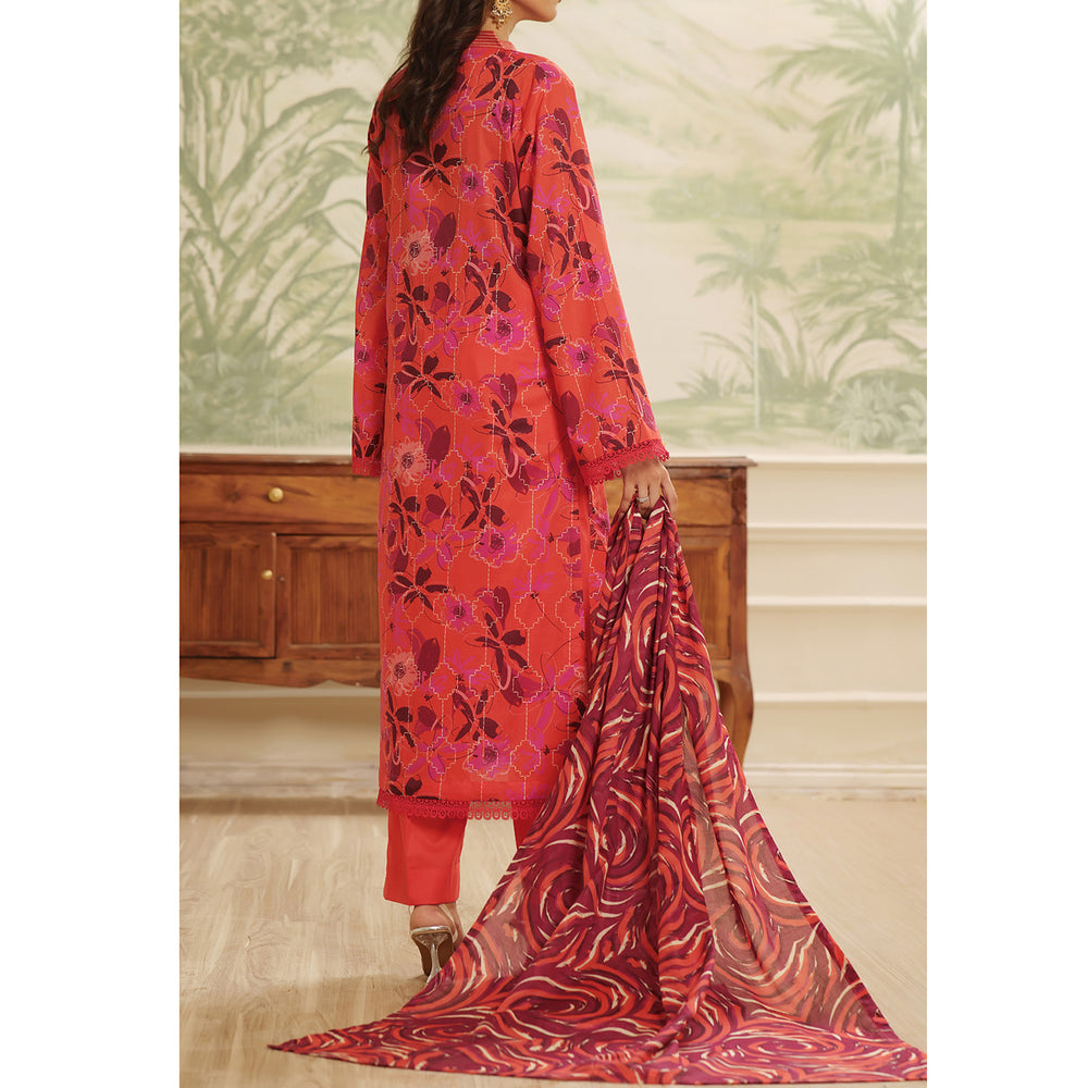 Sufinas By VS Textile Lawn Printed Unstitched 3 Pec Suit - 1142, Women, 3Pcs Shalwar Suit, VS Textile, Chase Value