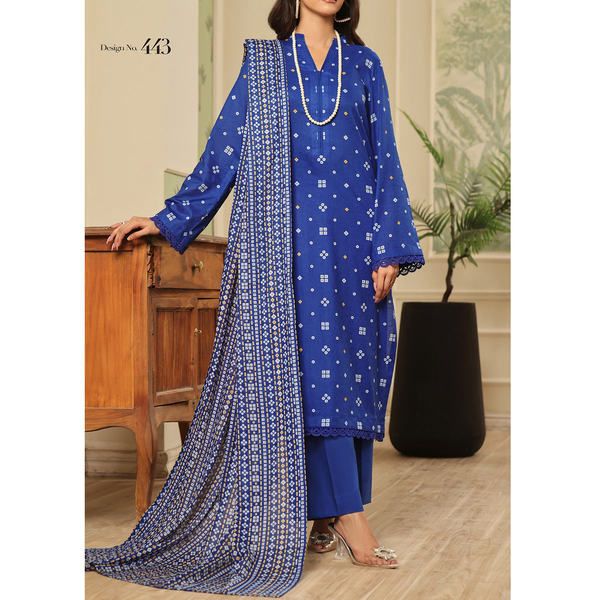 Sufinas By VS Textile Lawn Printed Unstitched 3 Pec Suit - 1143, Women, 3Pcs Shalwar Suit, VS Textile, Chase Value