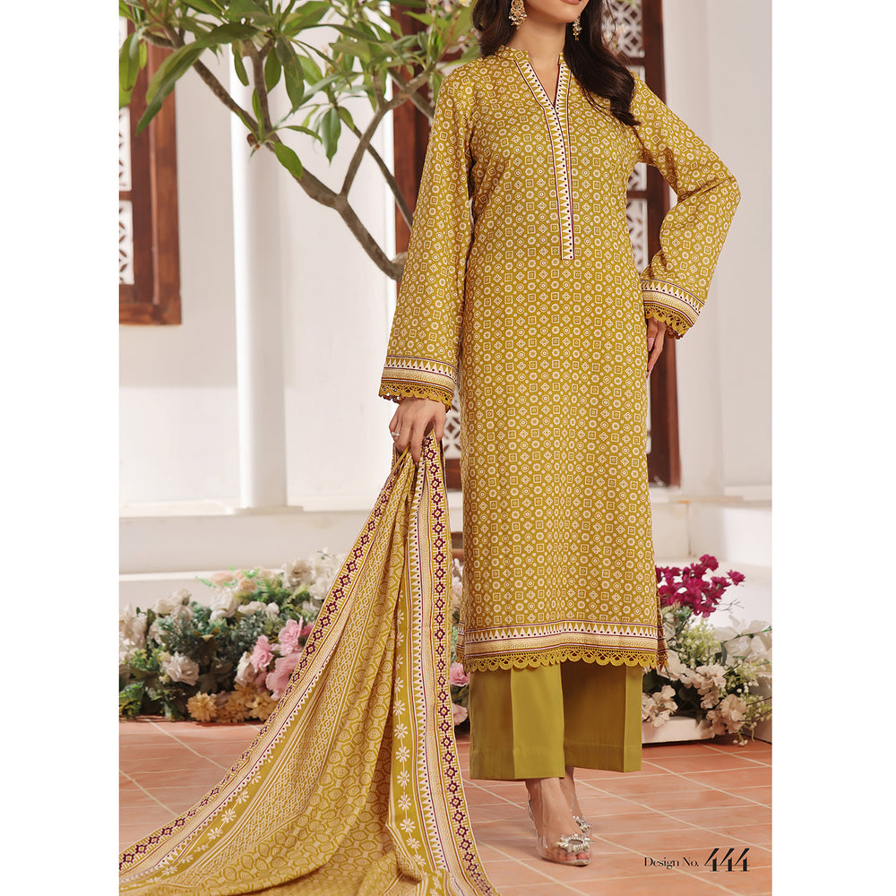 Sufinas By VS Textile Lawn Printed Unstitched 3 Pec Suit - 1144, Women, 3Pcs Shalwar Suit, VS Textile, Chase Value