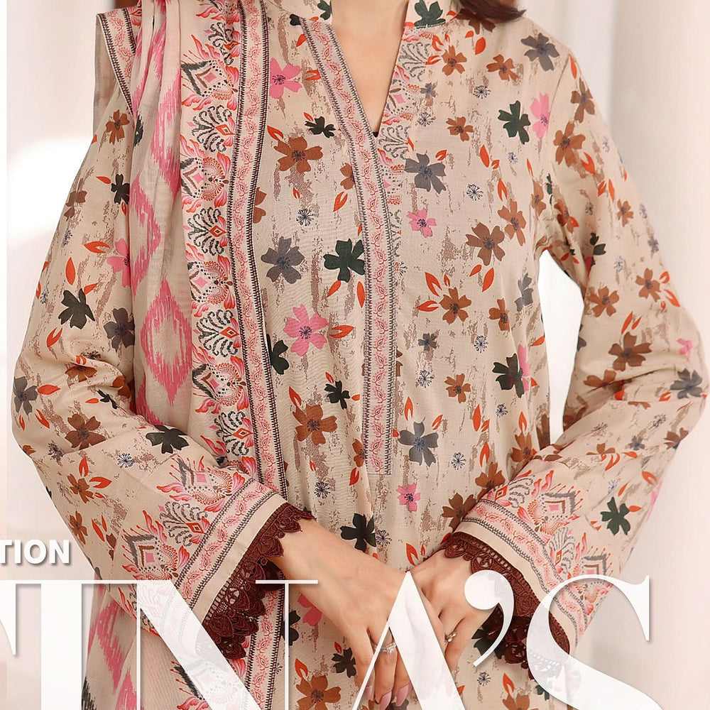 Sufinas By VS Textile Lawn Printed Unstitched 3 Pec Suit - 1146, Women, 3Pcs Shalwar Suit, VS Textile, Chase Value