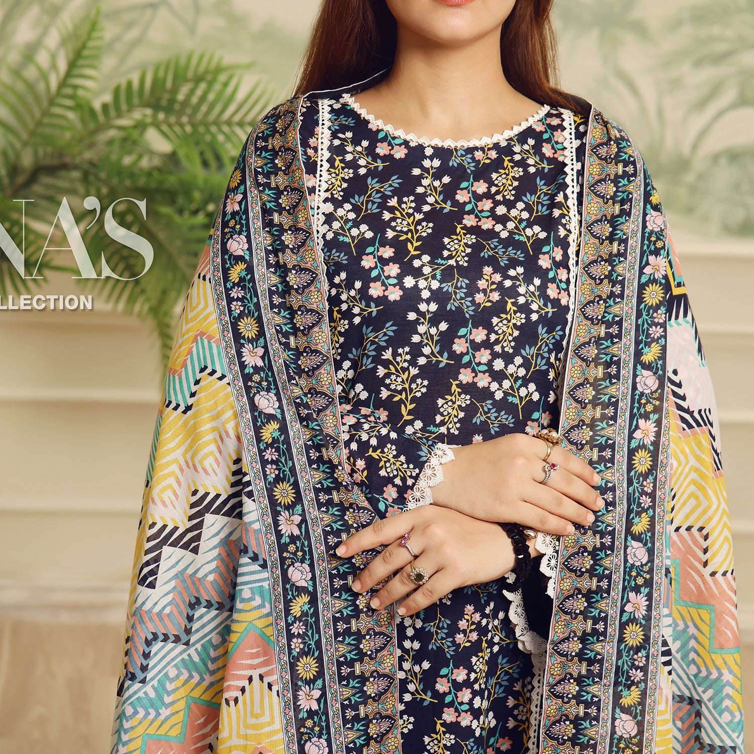 Sufinas By VS Textile Lawn Printed Unstitched 3 Pec Suit - 1149, Women, 3Pcs Shalwar Suit, VS Textile, Chase Value