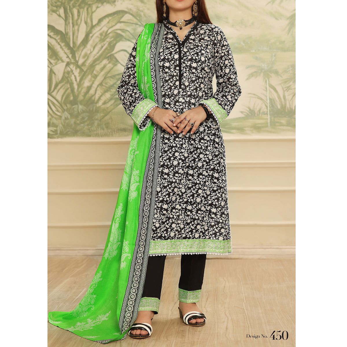 Sufinas By VS Textile Lawn Printed Unstitched 3 Pec Suit - 1150, Women, 3Pcs Shalwar Suit, VS Textile, Chase Value