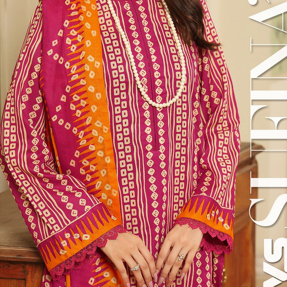 Sufinas By VS Textile Lawn Printed Unstitched 3 Pec Suit - 1153, Women, 3Pcs Shalwar Suit, VS Textile, Chase Value