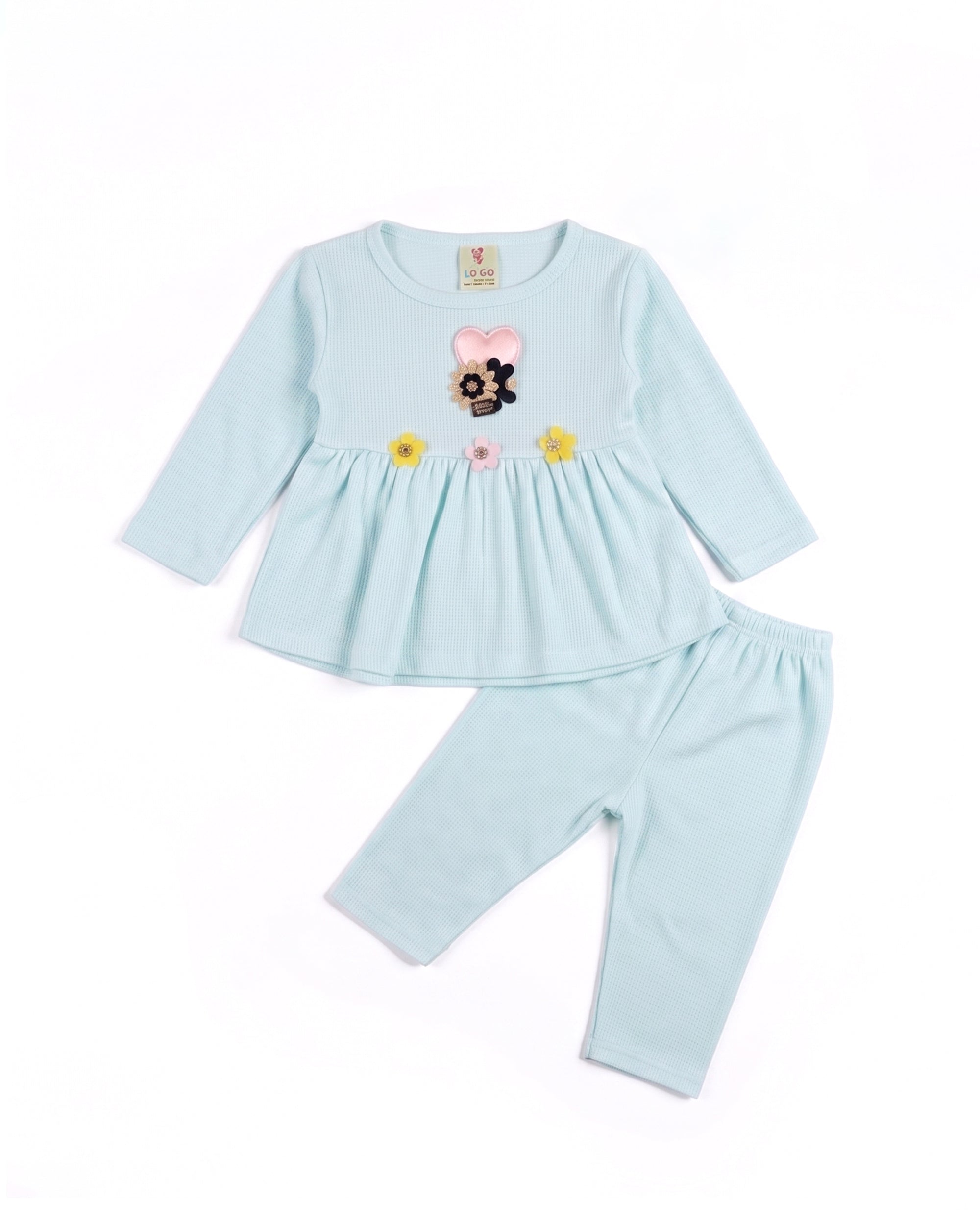 Newborn Girls Full Sleeves Suit