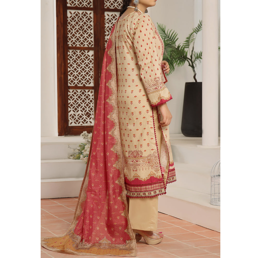 MISRI Embroidered Lawn By VS Textile 3-Piecs Unstitched Suit - 474, Women, 3Pcs Shalwar Suit, VS Textile, Chase Value