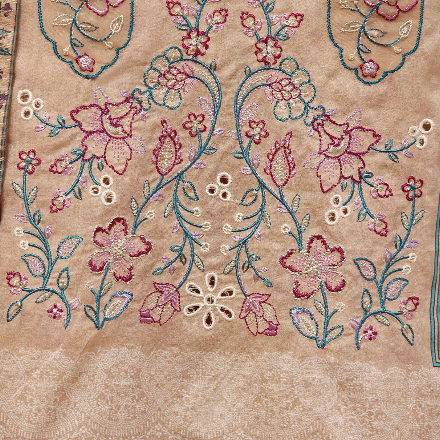 MISRI Embroidered Lawn By VS Textile 3-Piecs Unstitched Suit - 476, Women, 3Pcs Shalwar Suit, VS Textile, Chase Value