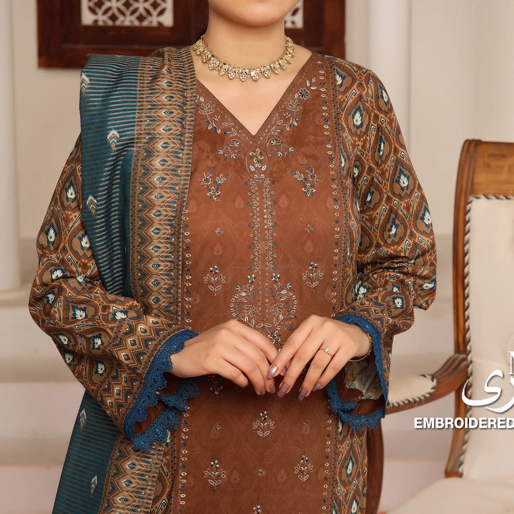 MISRI Embroidered Lawn By VS Textile 3-Piecs Unstitched Suit - 478, Women, 3Pcs Shalwar Suit, VS Textile, Chase Value