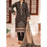MISRI Embroidered Lawn By VS Textile 3-Piecs Unstitched Suit - 479, Women, 3Pcs Shalwar Suit, VS Textile, Chase Value