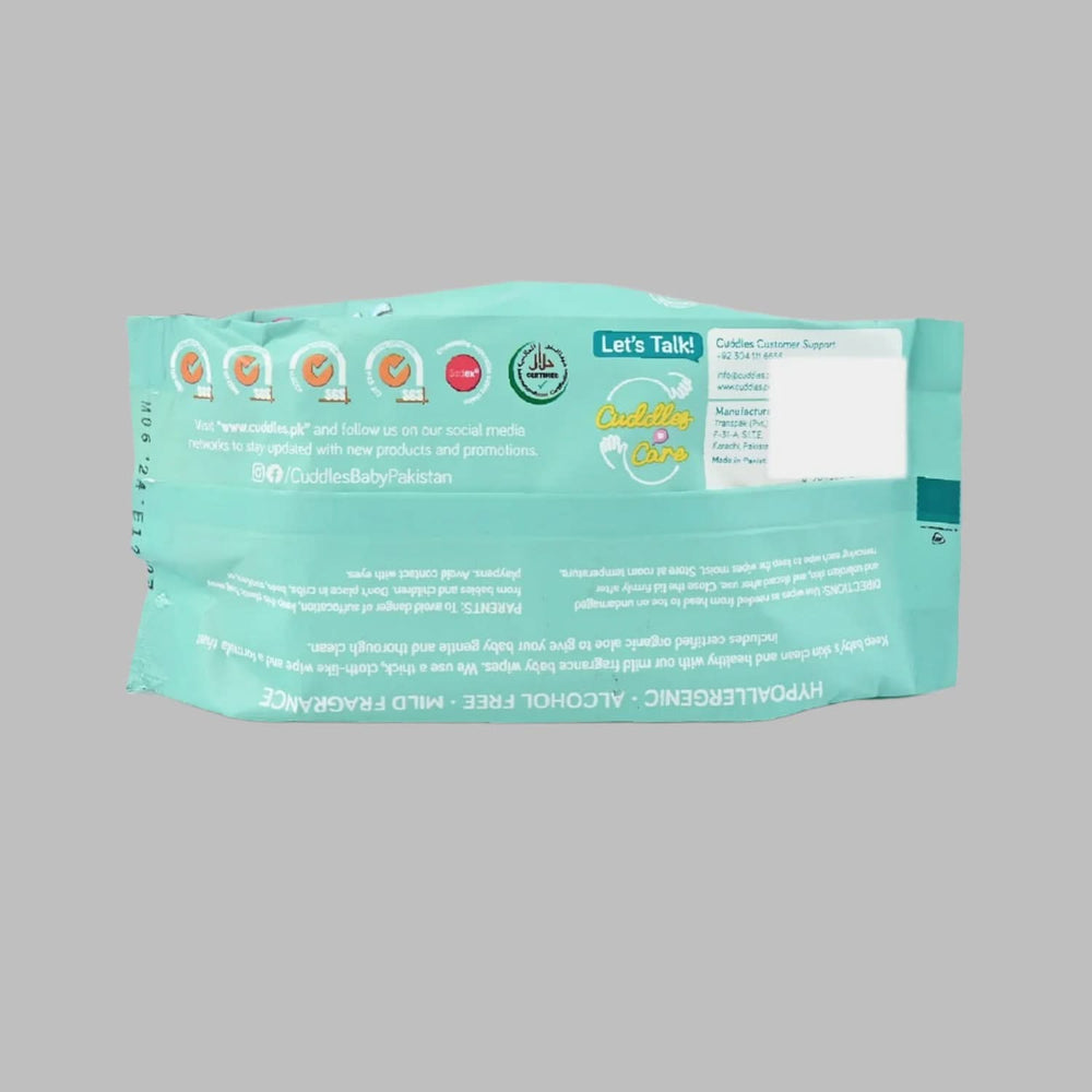 Cuddles Baby Wipes 48 Pcs - White, Diapers & Wipes, Chase Value, Chase Value