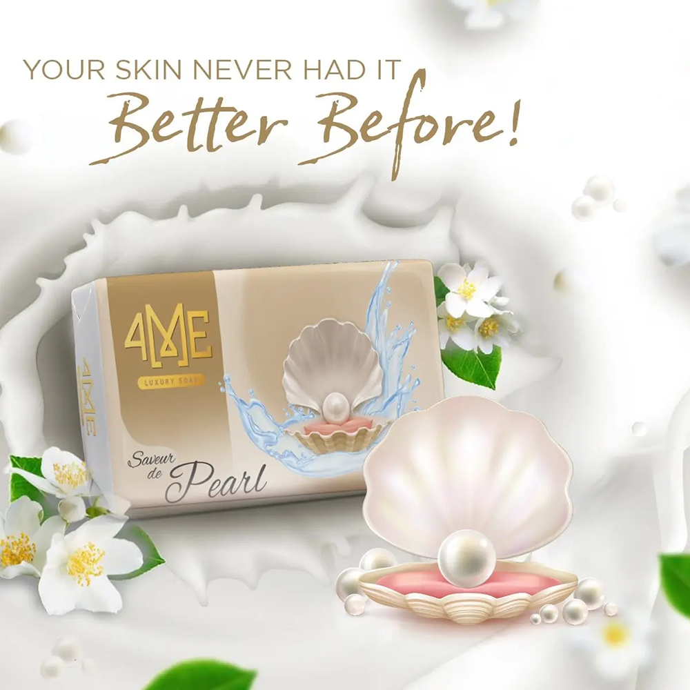 4Me Moisturising Pearl Soap 125g, Soaps, 4Me, Chase Value