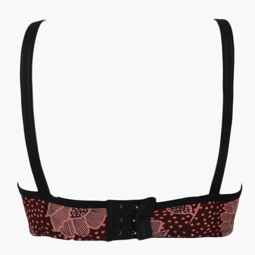 Women's Printed Foam Bra - Tea Pink, Women Bras, Chase Value, Chase Value