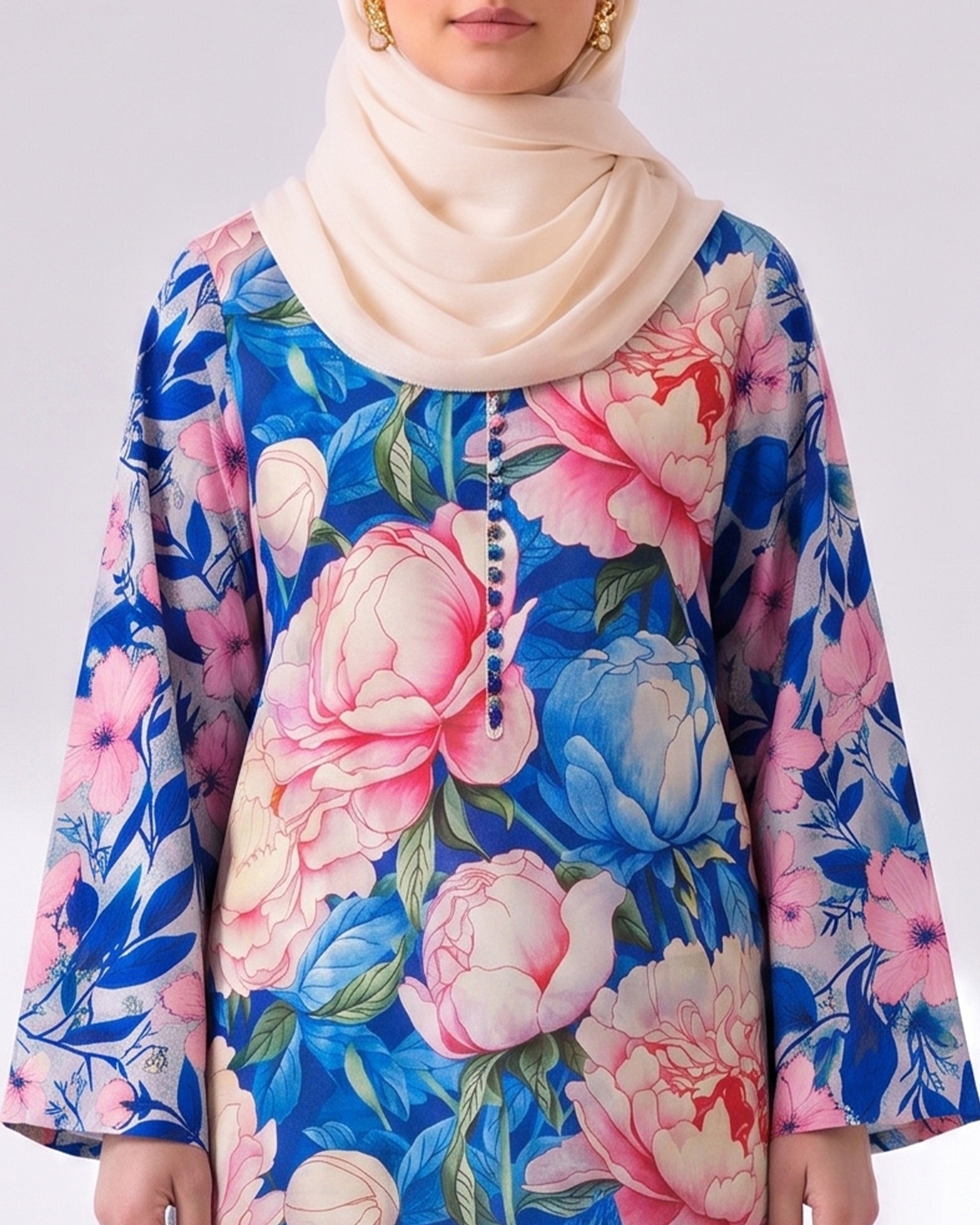 Valuables Women's Printed Unstitched 2 PC Suit