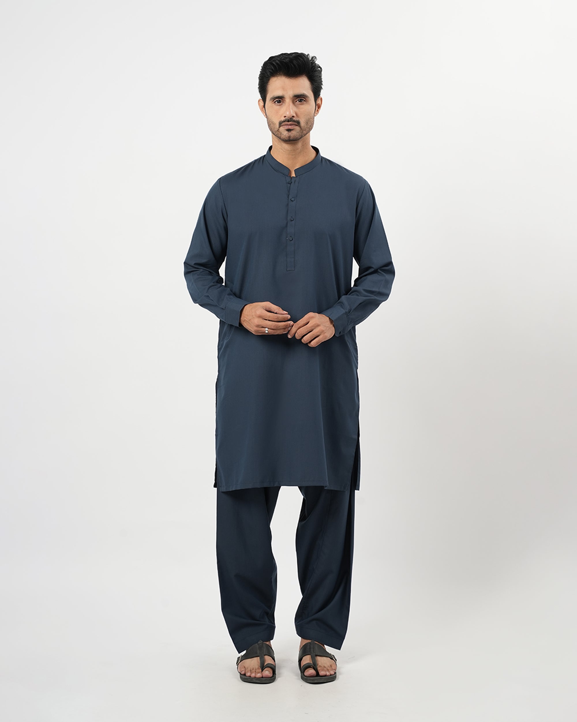 Eminent Men's Plain Shalwar Kameez