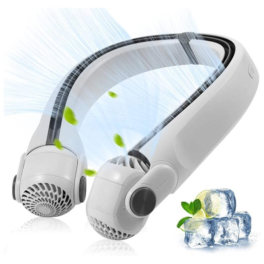 Sogo Rechargeable Portable Hanging Neck Fan, Rechargeable Fan, Sogo, Chase Value