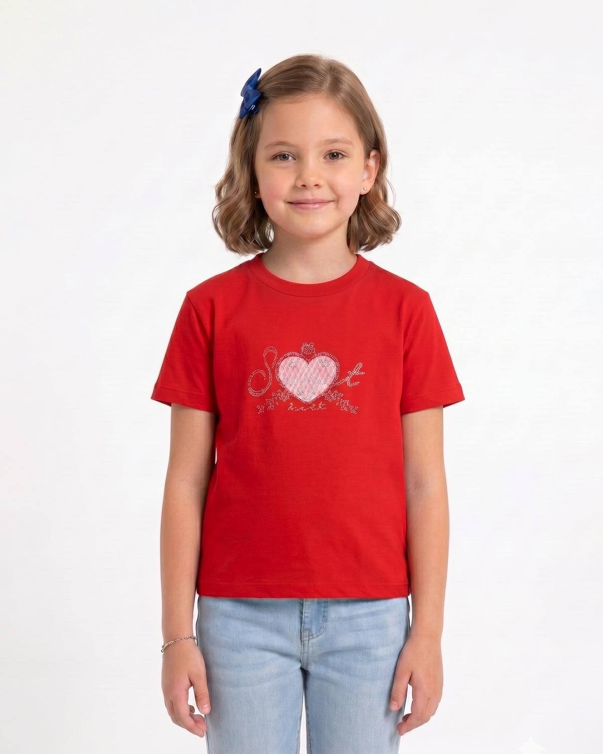 Valuables Girls' Half Sleeve Printed T-Shirt