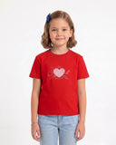 Valuables Girls' Half Sleeve Printed T-Shirt