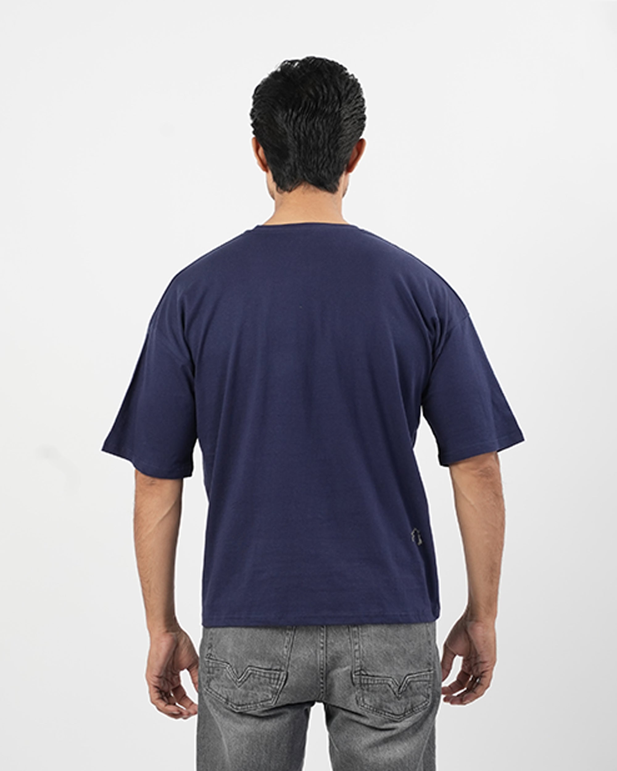 Men's Drop Shoulder Printed Shirt