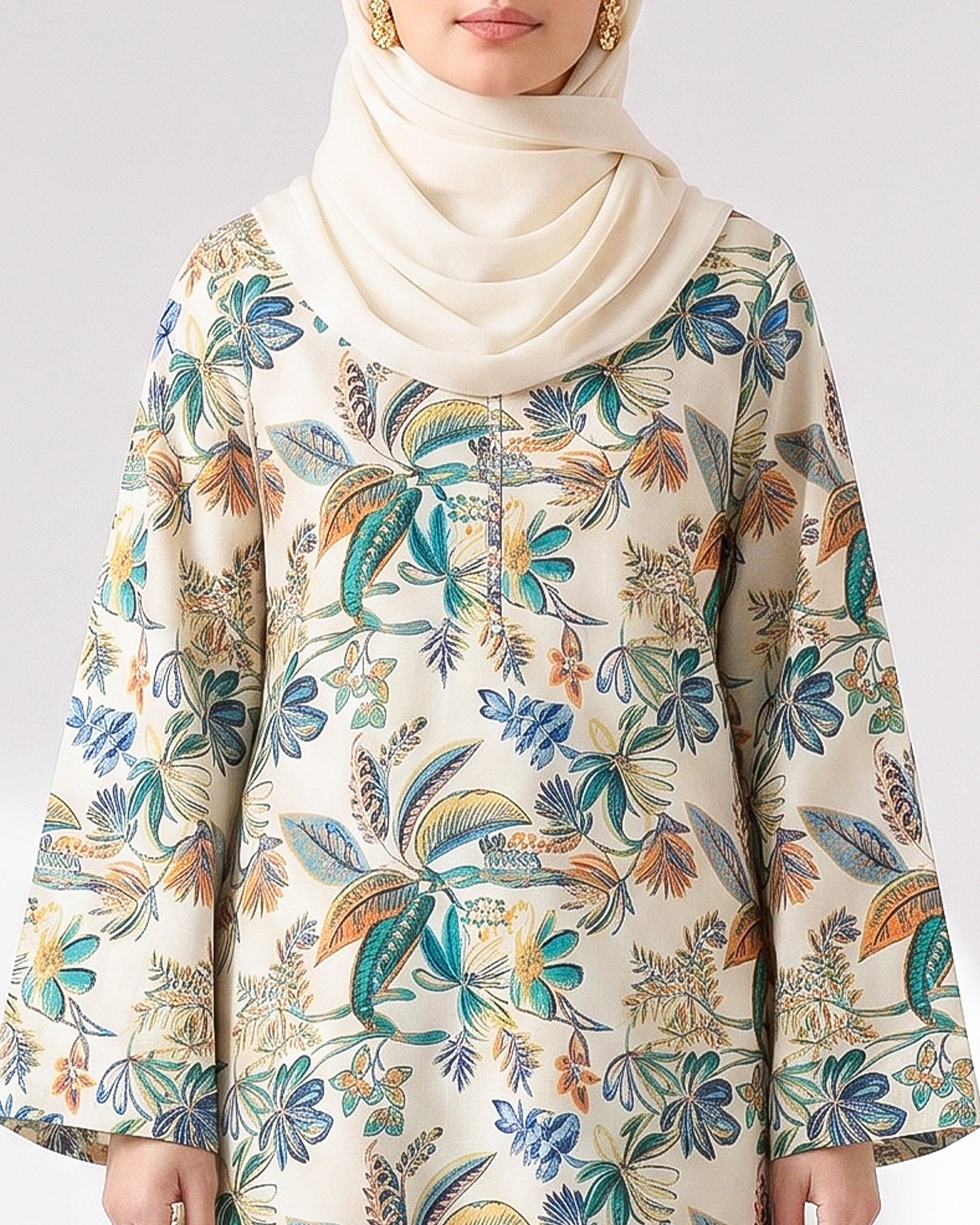 Valuables Women's Printed Unstitched 2 PC Suit