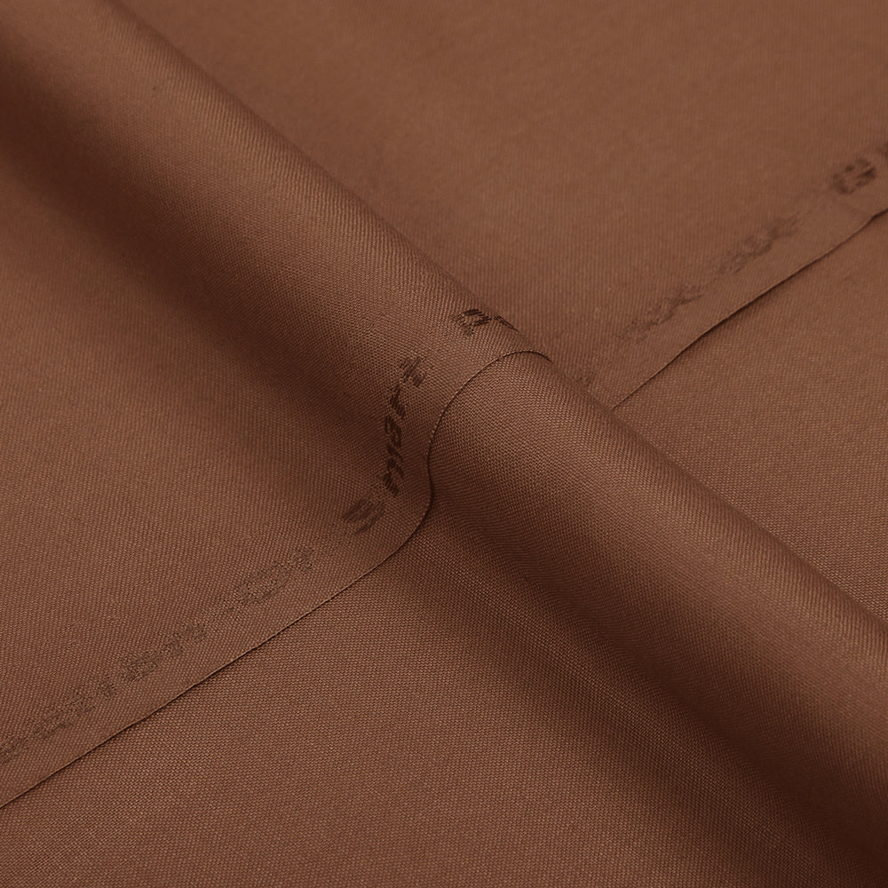 Men's Shabbir Plain Gold Wash & Wear Unstitched Suit - A18, Men's Unstitched Fabric, Chase Value, Chase Value