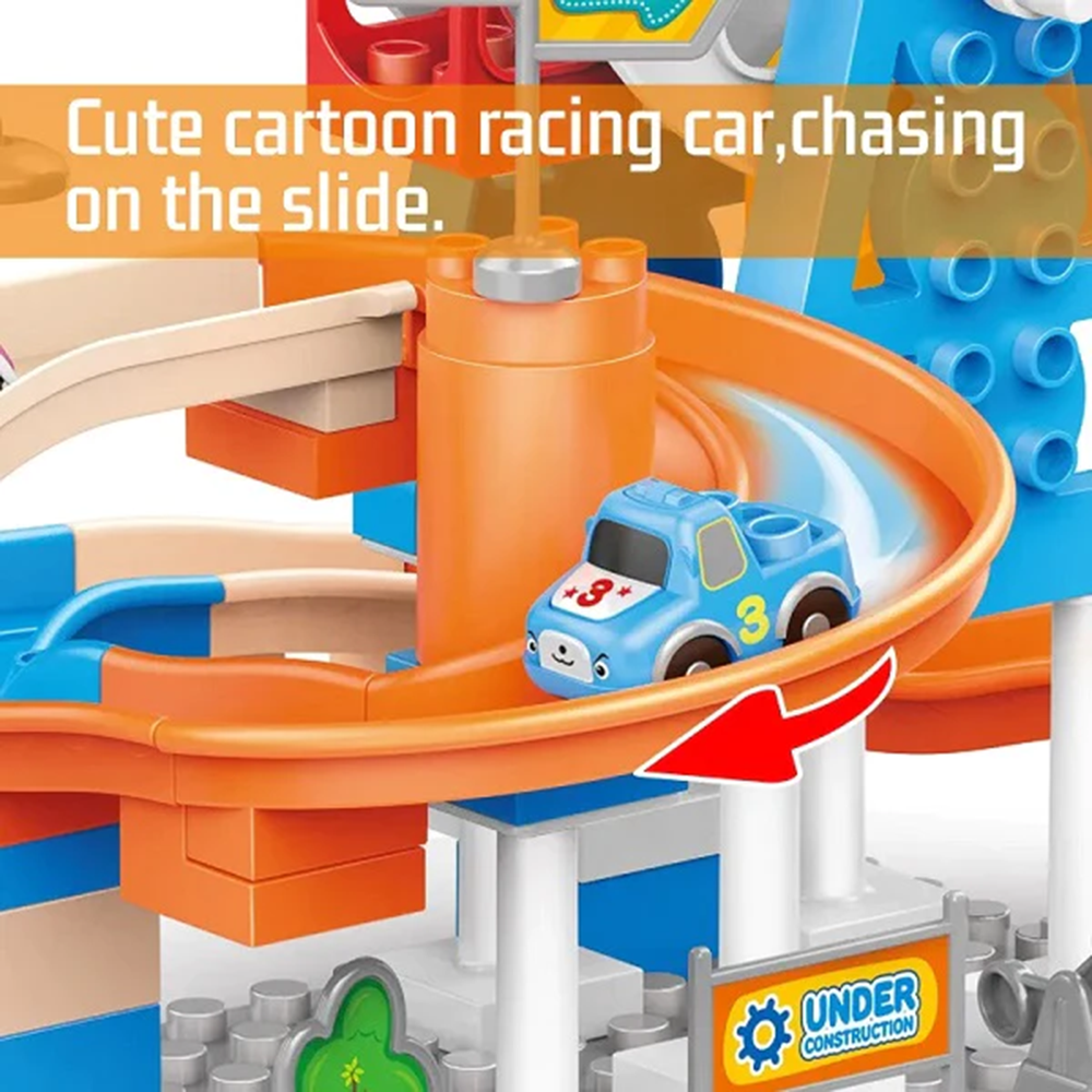 Ejection Track Set Alloy Pulley Car 222-B121, Educational Toys, Chase Value, Chase Value