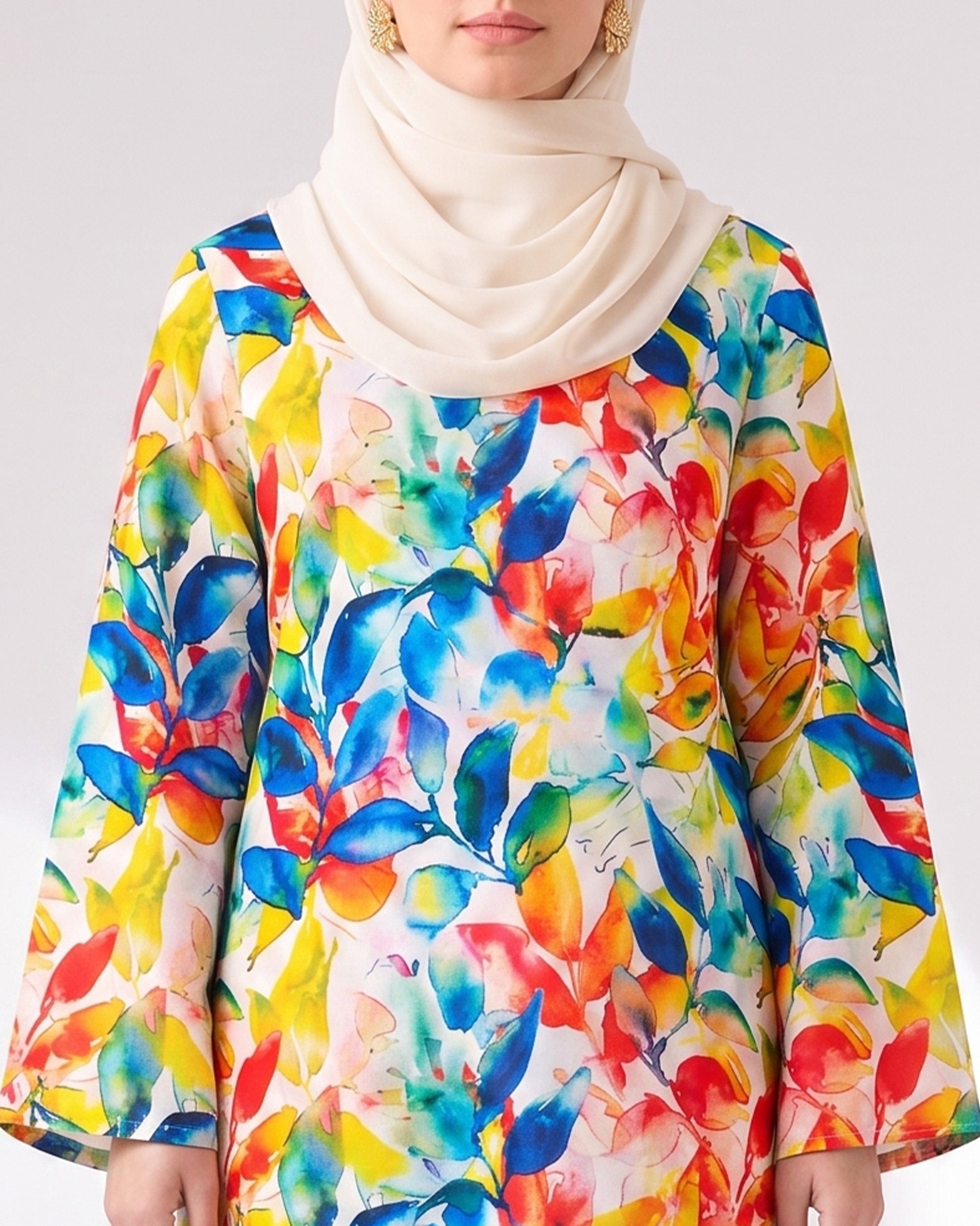 Valuables Women's Printed Unstitched 2 PC Suit