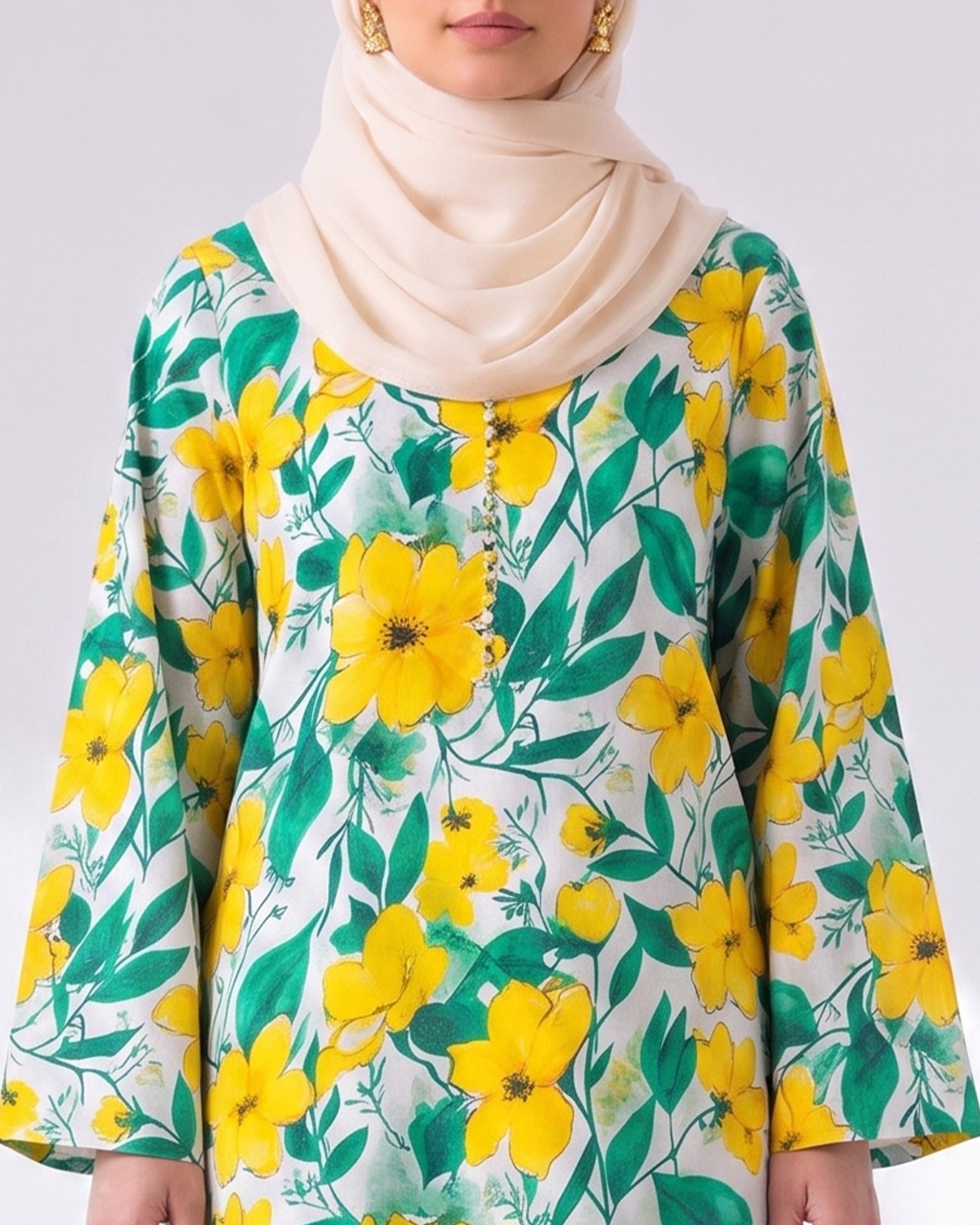 Valuables Women's Printed Unstitched 2 PC Suit
